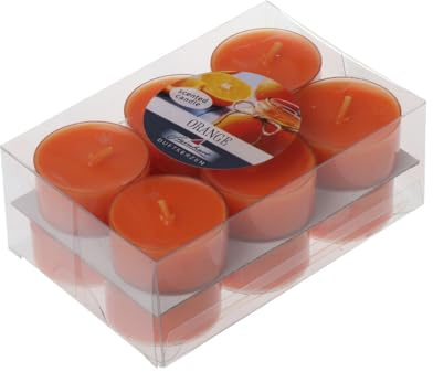 Wiedemann Duftteelichter im 12er Pack Orange 18/38 mm ca. 4 h