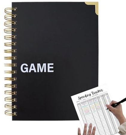 Umiocns Notizbuch für Geldeinsparungen, Herausforderungen, Tagebuch, Spielplanung, Notizbuch, klarer Druck, Geldsparung, Herausforderung für Geschäftsreisen, Arbeitsbereich, Zuhause, Schule, Reisen