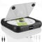 Nastopee CD Player Auto Inklusive Kopfhörer, 2000mAh Bluetooth CD Player Tragbar mit USB-Wiedergabe - CD-R, CD-RW, MP3 - Mit TF-Reader, Radio FM - Ideal für Autos - für Auto Kinder Zuhause