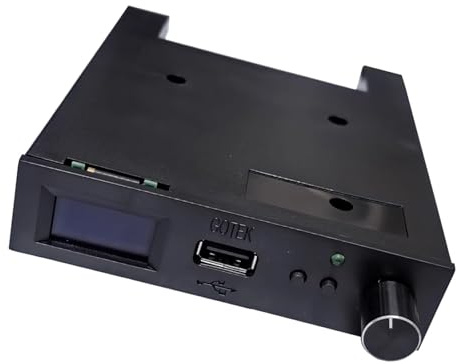 USB-Diskettentreiber-Emulator SFR1M44-U100LQD für Vintage-Computer- und Musikgeräte mit Drehcodierungsknopf