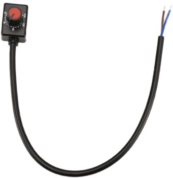 Fuhjythy DC 0/1-10V Knob LED Dimmer, Low Voltage Passive Dimmer Passive No Flicker Dimmer PWM Dimming for 0-10V or 1-10V Dimmable Electronic LED Driver 1Pc