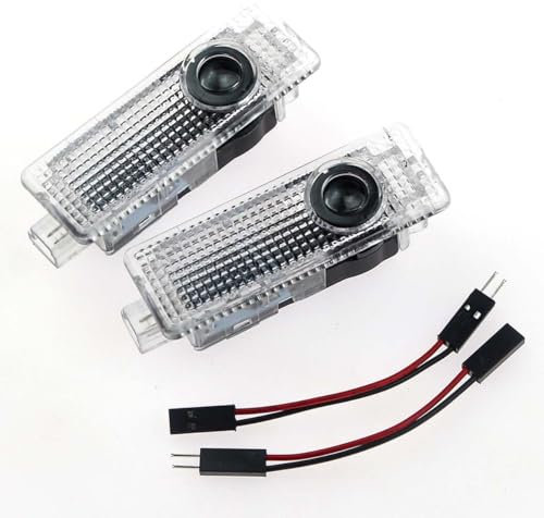 2 Pcs Welcome Courtesy Lights, 12V Car Door Light, Car Door Logo Light Projector Compatible with BMW 3/5/6/7/X1/X2/X3/X4/X5/X6/X7/Z/M/GT Series