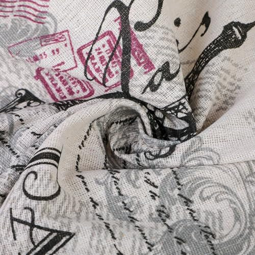 Souarts Stoff, Baumwolle, Leinen, für DIY, Patchwork, Schneidern, Schmetterling, Englisch, 150 x 100 cm