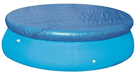 Cabilock Rundes Becken Oberirdische Poolabdeckung Runde Schwimmbadabdeckung Poolabdeckung Sprengen Pooldecke Boden Pool Schild Boden Poolabdeckung Runde Solar-poolabdeckung Kind Spa Knoten