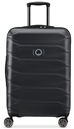 DELSEY PARIS Check-in Koffer für Damen und Herren | mittelgroßer Trolley 44 x 28 x 68 cm aus hochwertigem, robustem Polycarbonat Material | Erweiterbar & Teleskopgriff| Meteor Serie