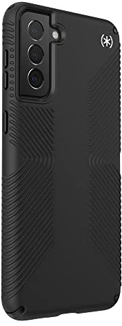 Produits Speck - Étui Presidio2 Grip pour Samsung Galaxy S21 + 5G, Noir/Noir/Blanc
