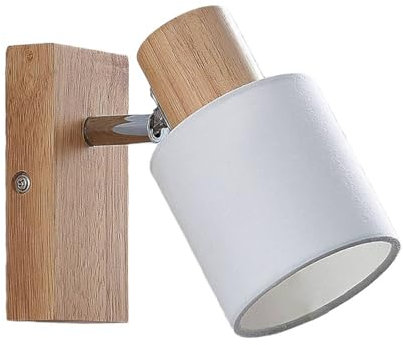 Lindby Strahler Wanessa (Modern) aus Holz (1 flammig, E14) - Deckenlampe Deckenleuchte Lampe Spot Wohnzimmerleuchte