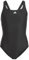 adidas Mädchen Cut 3-Stripes Swimsuit, Black/White, 7-8 Years