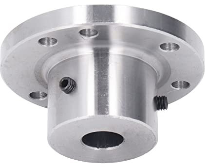 piastra della flangia del mandrino, piastra frontale del tornio acciaio al manganese duro 6 fori di montaggio facili installare per k11 80 k72 80 (25 mm / 0,98 pollici), accessori per utensili