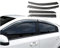 FOLIN 4 stück Auto Windabweiser für BMW 5 Series F10 2011-2016, Vorne Hinten Regenabweiser, Seitenfenster Luftabweiser, Autofenster Regenschutz