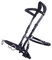 NETPROSHOP Leder Kappzaum Longierhilfe für Bodenarbeit Schwarz Größe Pony Cob Full XFull, Groesse:Cob, Farbe:Schwarz