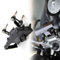 VERDDE Lenker-Handy-Navigationshalterung USB-Ladegerät Für BMW F900R F900XR F 900 R F 900 XR F900 R F900 XR 12 Mm (Color : Combination)