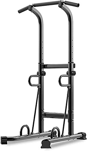 Multifunktionaler Squat-Rack, Klimmzug- und Dip-Station, Langhantel-Rack, verstellbare Squat-Ständer, Power-Hantelbank-Unterstützung, Gewichtheben, Trainingsgeräte, Langhantel-Rack, max. Belastung: 2