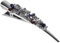 FRCOLOR Pince à Cheveux Vintage Avec Strass Barrette à Cheveux Alligator Pour Femmes Accessoire Chic Épais Et Fins