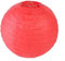 Hrlace 10 Stück Papierlaternen Hängende Runde Papier Laterne Papier Lampenschirm Lampion Bunte Lampions für Feiertagen Hochzeit Party Geburtstage Gartenparty Babyparty Deko Rot 40cm
