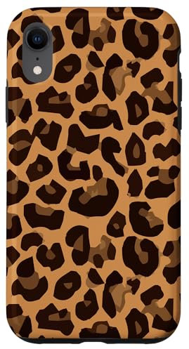 Hülle für iPhone XR Muster Leopard Design Leo