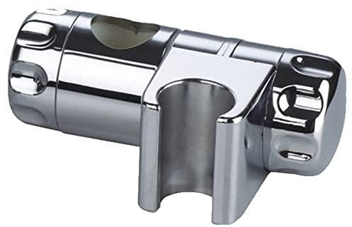 SKDFHOD Universal Handbrause Halterung, Duschbrause Halterung, Verstellbar Duschhalterung, 360° Drehbar Brausehalter, Handbrause Halterung 25 mm Verstellbarer Durchmesser fur Duschstange Verstellbarer