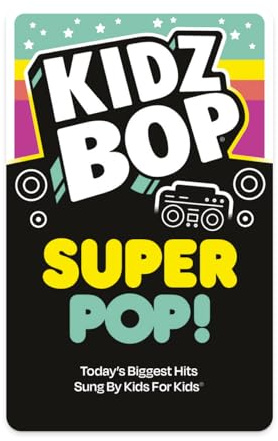 Yoto Kidz BOP Super Pop! – Kids Audio Card for Use with Player & Mini All-in-1 Audio Device, Screen–Free Listening with Fun Singalong Music for Playtime Parties & Travel, Ages 5+