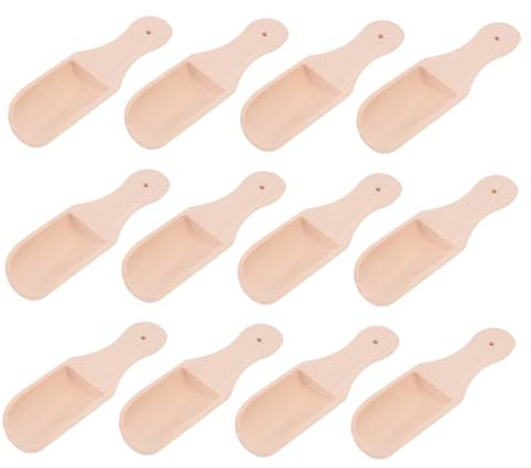 Cabilock 12piezas Pala De Madera Para Sal Cuchara Para Té Para Uso Doméstico Saludable