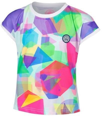 BIDI BADU Damen T-Shirt Kaleido Capsleeve Mehrfarbig M