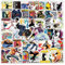 Breakdancer Stickers 50 Pcs Vinyl Cartoon Vintage Dancing Sticker for Laptop Water Bottle Scrapbook Helmet Skateboard Car Bike,Waterproof Funny Cool Breakdancing Sticker for Teens Adults Boys