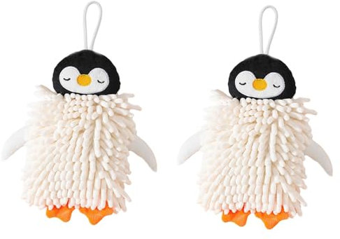 divuukyi Weiches Mikrofaser-Handtuch mit Cartoon-Design, weiche Handtücher, perfekt für Kinder und Erwachsene