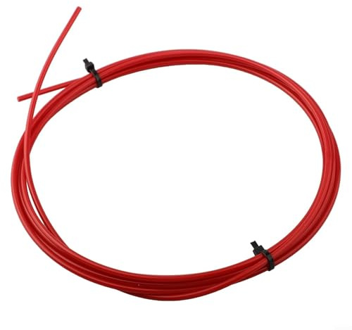 Tubo di rame per condizionatori d'aria, strumento di piegatura in plastica PE con strisce di piegatura integrate per tubi da 1/4, 3/8, 1/2, 5/8, rosso, verde, giallo, blu (rosso)