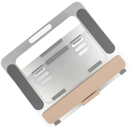 Fluxioxtna Aluminum Laptop Stand Drawing Tablets Holder Bracket Multifunctional For Tablets Pad Adjustable And With Arm Rest Pad