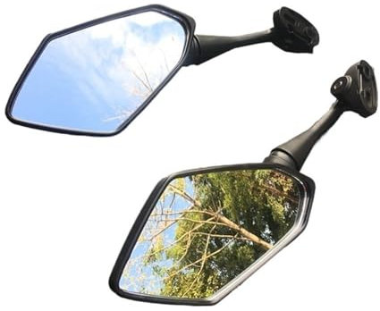 Motorrad Spiegel Motorcycle Side Mirror Für YZF R1 R6 R25 R125 R3 R1S R1M FZ6R Spiegel Motorrad Roller Rückspiegel Look