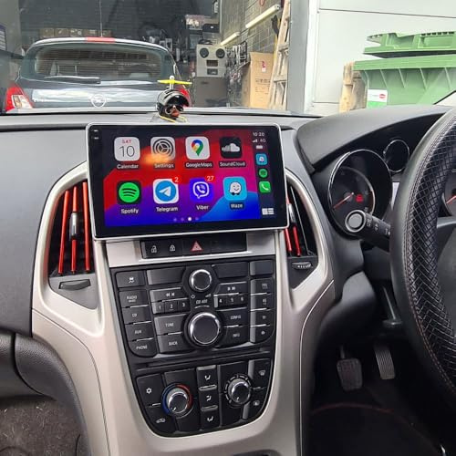 4-64GB Car Radio Stereo For Vauxhall Astra J 2009-2015 Wireless CarPlay/Android Auto Update Kit