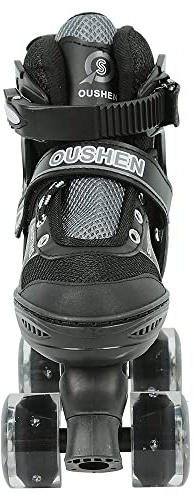 Belfoyer Rollschuhe & Inline Skates Kinder Verstellbar, Größen 26–37, für Mädchen & Jungen, mit/ohne LED Rollen, verstellbare Inliner Rollschuhe, Anfänger & Fortgeschrittene