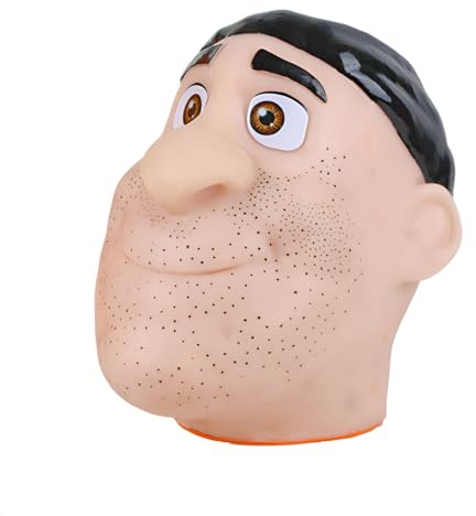 [Mokcoliy] 25cm Realistische Pickel Ausdrücken Puppe mit 3 Spielmethoden | Wiederverwendbares Anti-Stress Spielzeug für Erwachsene | ASMR Pimple Popper Toy mit Zubehör