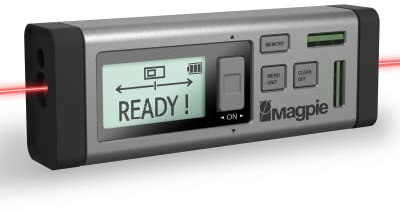 Magpie VH-80, Le Premier Outil de Mesure Laser Double - Telemetre Laser 80m/262pieds avec Connexion Bluetooth, Outil de Mesure et de Niveau Laser Double pour des Résultats Rapides et Précis