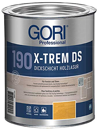 GORI 190 X-TREM DS (0,75 Liter) Dickschichtlasur Farbe Eiche