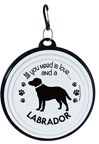 Travel Dog Bowls - Collapsible Bowl - Large Dogs (Labrador)