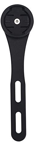 Keenso Bike Out Front Combo Computer Mount, 2 Colors Bicycle Handlebar Computer Mount Holder Bracket Outdoor Cycling Bike GPS Support(Black) support