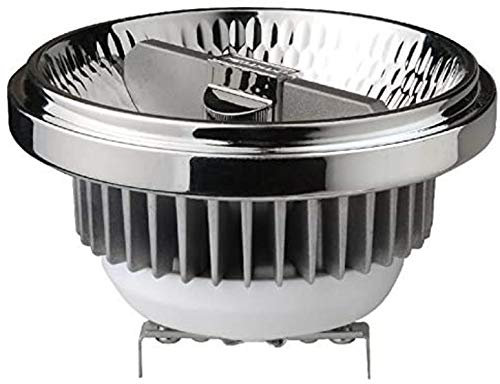 2 x Megaman 11W LED Reflector G53 AR111 Non-Dimmable Light Bulb, 12V, 4000K, 8D with TCH Technology, 40 Year Life