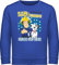 Sweatshirt Kinder Pullover für Jungen Mädchen - Feuerwehrmann - Sam & Schnuffi - Freunde fürs Leben - 104 (3/4 Jahre) - Royalblau - langarm feuetwehrmann junge feuwehrman pulli fwuerwehrmann der