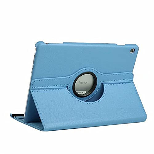 TTYYNN Estuche para tabletaFunda giratoria 360 con Soporte Inteligente para Huawei MediaPad T5 10 AGS2-W09 / L09 / L03 / W19 10.1 Funda para Tableta Funda para Huawei T5, Azul