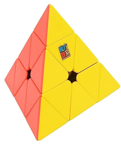 Bukefuno Moyu MoFang JiaoShi Meilong Pyramide Würfel stickerless Magic Cubing Pyraminx Meilong 3x3 Speed Cube Moyu Pyramide Puzzle Pädagogisch