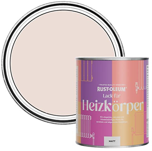 Rust-Oleum Pink Radiator Paint in Matt Finish - Elbow Beach 750ml