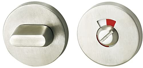 MARCHESI 2063-WC Rosetten Edelstahl, Kunststoff Unterkonstruktion, ø 52 x 10, rot/weiß, WC 52x10 mm
