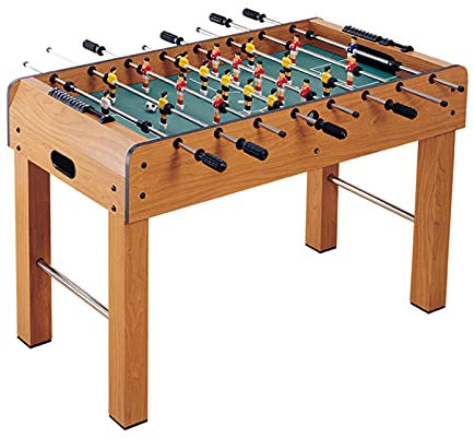 4Ft Professional Large Family Football Game Soccer Table Kickertisch Indoor 2 Bälle, Kickerspiele in Wettbewerbsgröße für Zuhause, Spielzimmer, Arc