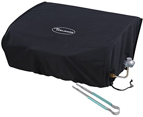 Blackstone Grillabdeckung, 55,9 cm, wasserabweisend, 600D-Polyester, strapazierfähig, flache Oberseite, Gasgrill-Abdeckung, exklusiv passend für Blackstone 55,9 cm Grillstation