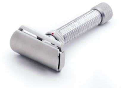 Rex Supply Co mpany Rex Konsul Verstellbarer doppelseitiger Sicherheitsrasierer aus Edelstahl, hergestellt in den USA