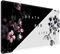 HUOCAIREN Gaming-Mauspad mit Kirschblüte, Sakura, japanischer Tod, XXL, extra großes Mauspad, Schreibtischunterlage, genähte Kanten, 90 x 40 cm, Schwarz und Weiß