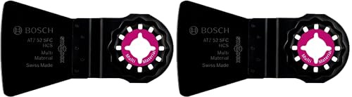 Bosch Accessories Professional 1x Schaber ATZ 52 SFC (für weiche Rückstände, Breite 52 mm, Zubehör Multifunktionswerkzeug) (Packung mit 2)