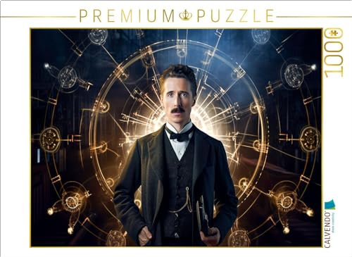 CALVENDO Puzzle Nikola Tesla | 1000 Teile Lege-Größe 64 x 48 cm Foto-Puzzle für glückliche Stunden