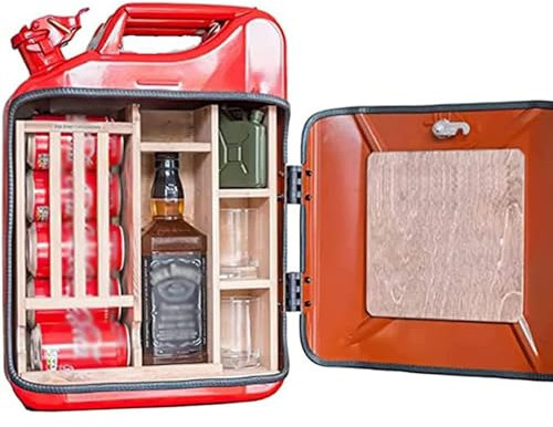 Generisch Barschrank, Gasdose, Bar, Whiskey, Geschenk-Set – personalisierte Minibar für Mann, Vater, Ehemann, Freund, Chef – individuelles originelles Geschenk