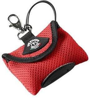 TRE PONTI DISPENSER PORTA SACCHETTI IGIENICI EASY CLEAN PER CANI (ROSSO)